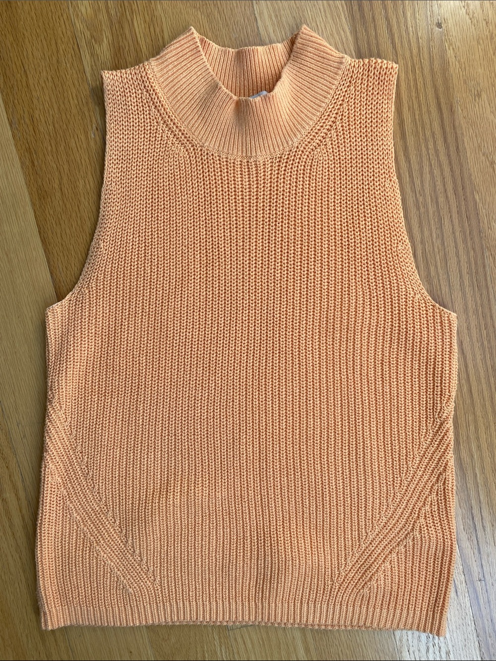 LOFT Mock-Neck Knit Shell